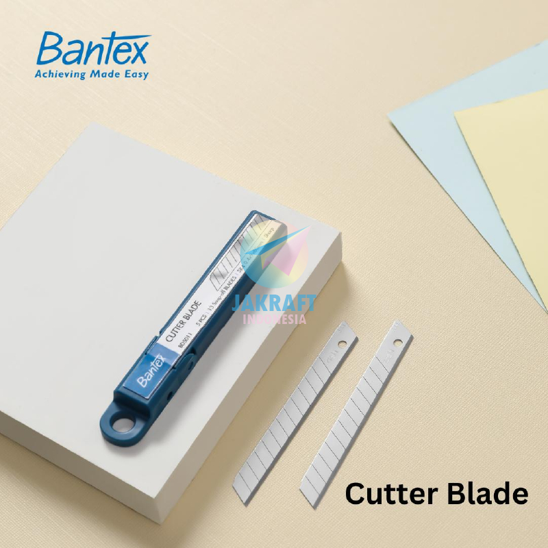 

(5 Pcs) BANTEX Cutter Blade BD5011 Kecil Small | BD5031 Besar Big Pisau Refill Isi Segala Macam Cutter