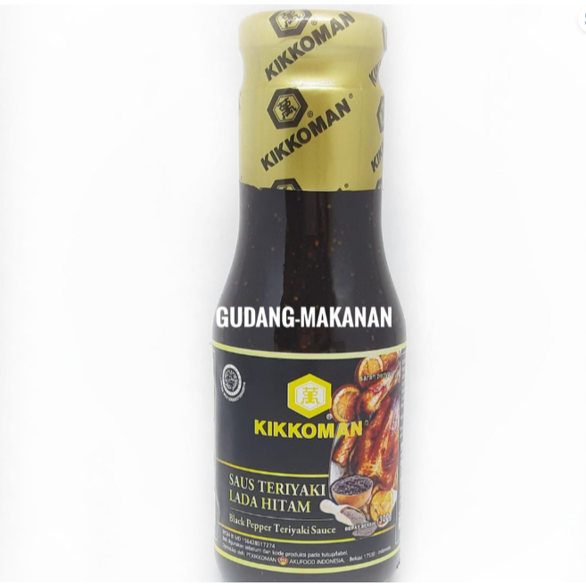

Kikkoman Saus Teriyaki Lada Hitam 300 g