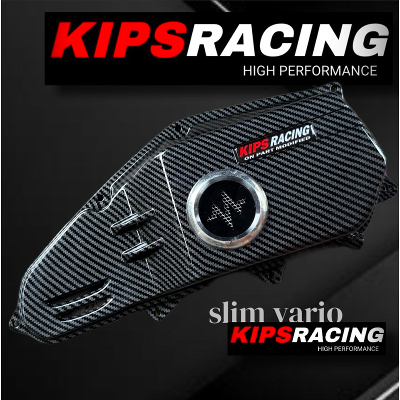 NEW CORONG UDARA TUTUP FILTER SLIM CARBON tutup filter vario 125 slim corong donat filter variasi