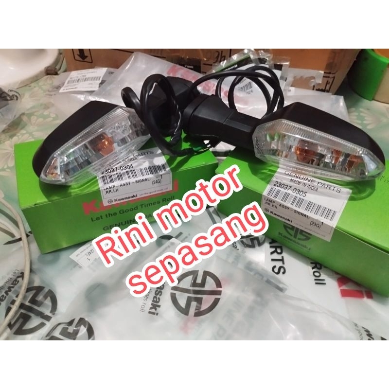 lampu sein sen belakang Ninja 250fi old Ninja 250 fi old sepasang original