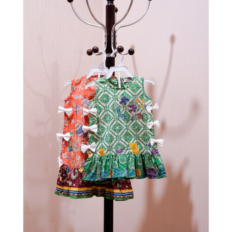 Dress Pita Anak Lucu / Baju Anak Perempuan Murah / Batik Anak