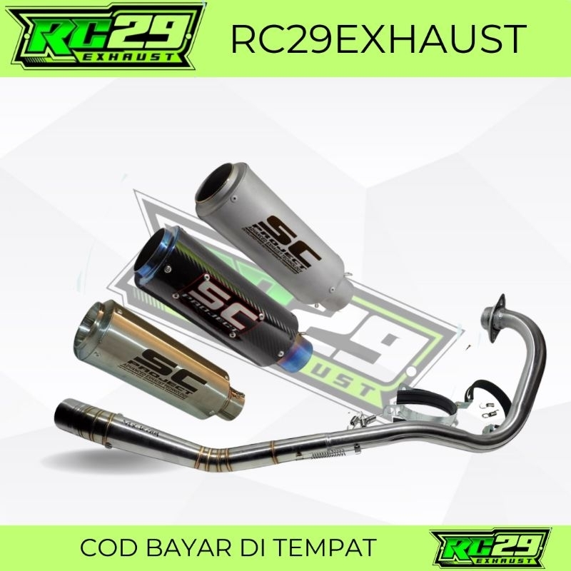 KNALPOT RACING SC PROJECT MX KING MX OLD MX NEW