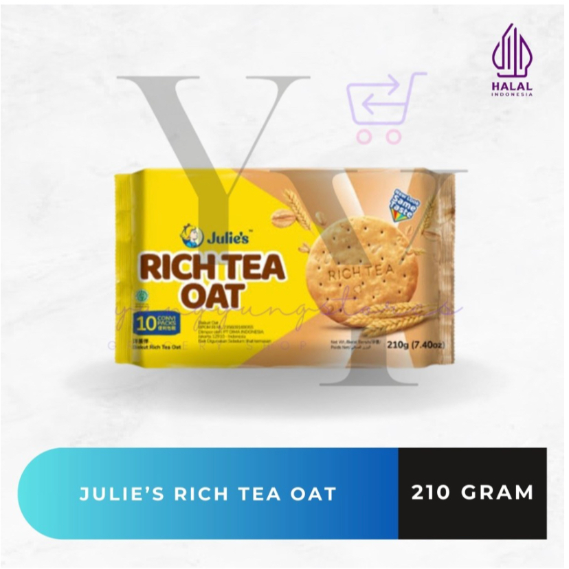 

Julie's Oat 25 Rich Tea Oat 210 gram