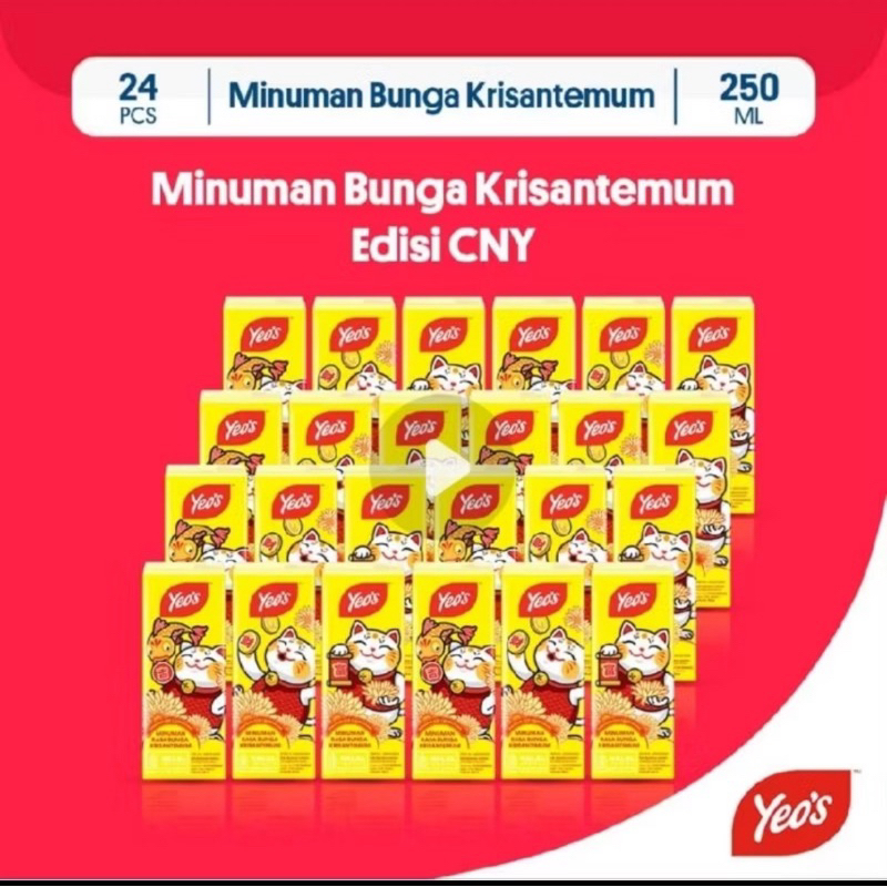 

Minuman Yeos Bunga Krisantemum edisi CNY