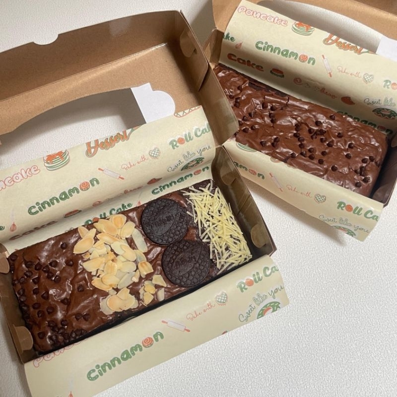 

Fudgy Brownies 20x10cm