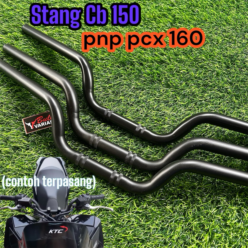 Stang Stir Setang Setir Honda Cb150r CBR Cb 150 r Led Pendek Pcx Hitam AHM 99% Mirip ORI AHM