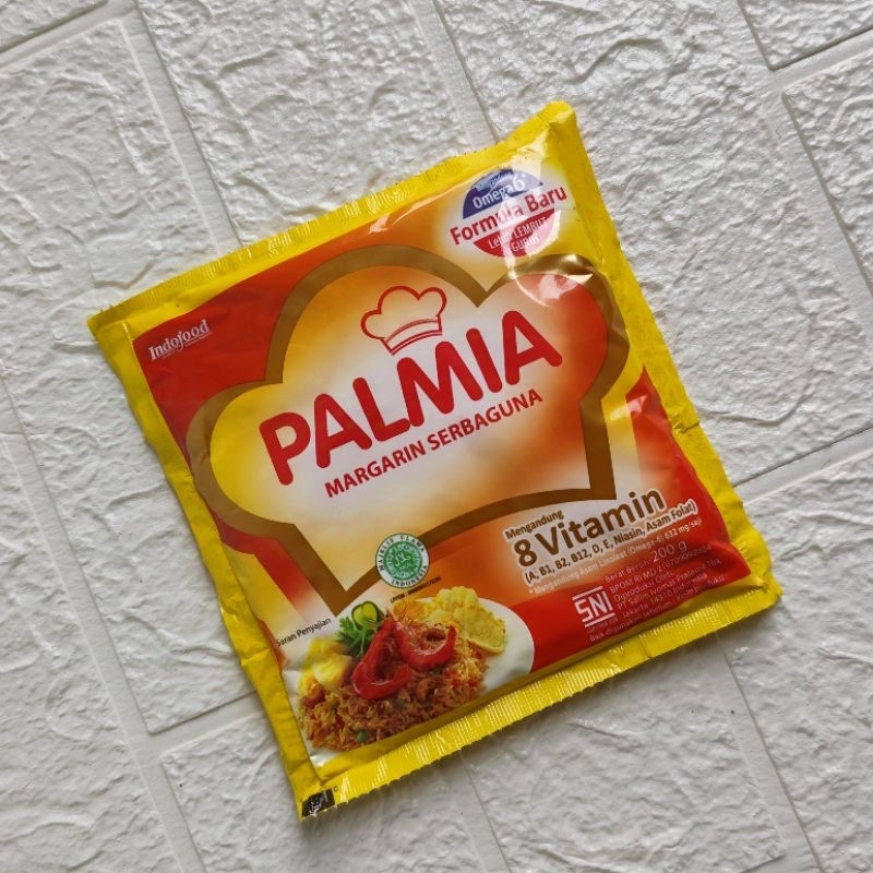 

PALMIA MARGARINE SERBAGUNA 200G / 1PCS