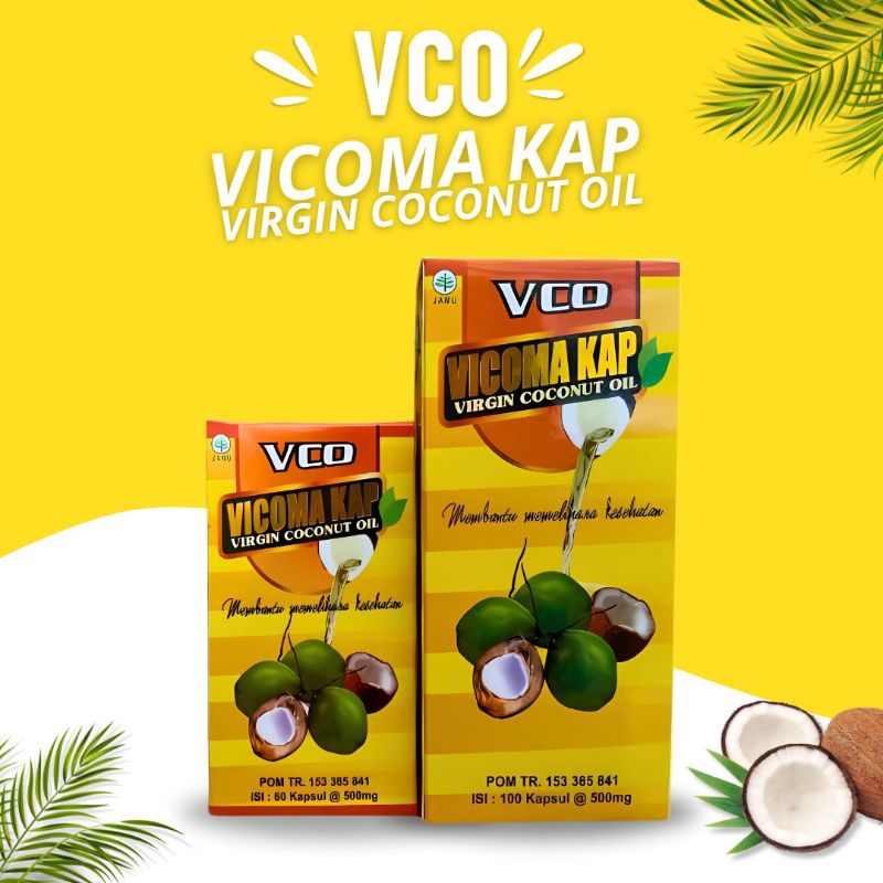 

VCO Vicoma Kap - Virgin Coconut Oil