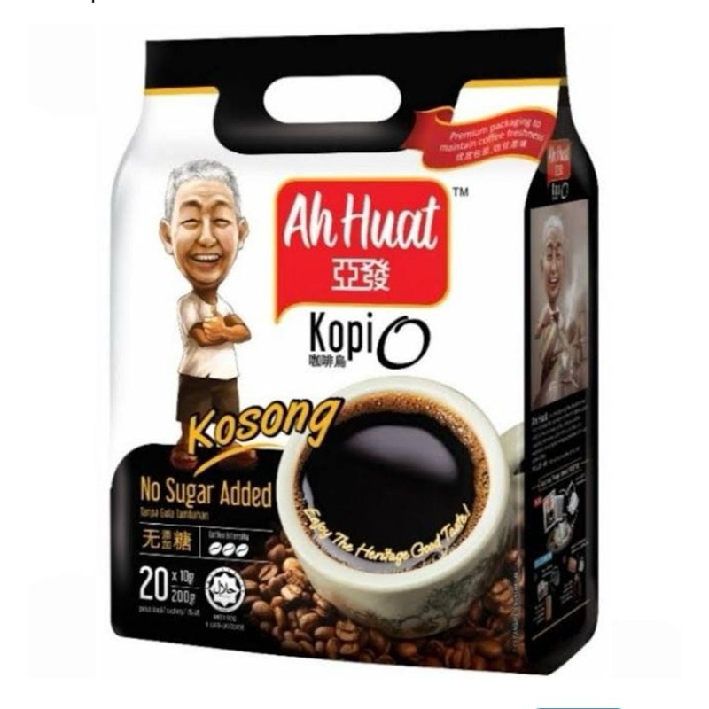 

Ah Huat Kopi Kosong No Sugar Added