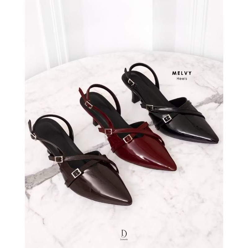 Melvyy Sepatu Hak Tinggi Wanita Damelia Melstore Jkt