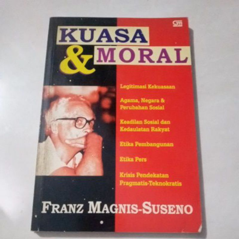 Buku Kuasa dan moral_ Franz Magnis Suseno