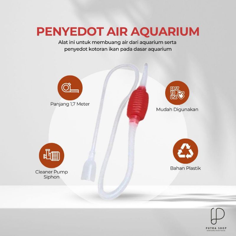Penyedot Kotoran Aquarium ll Penyedot Air Aquarium