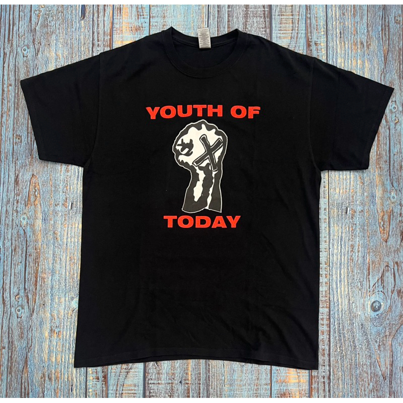 [ORI] Kaos T-Shirt Band Youth of Today Official Merchandise Kaos Pria