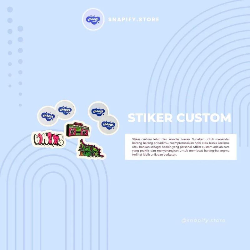 

stiker custom / 1 lembar A3