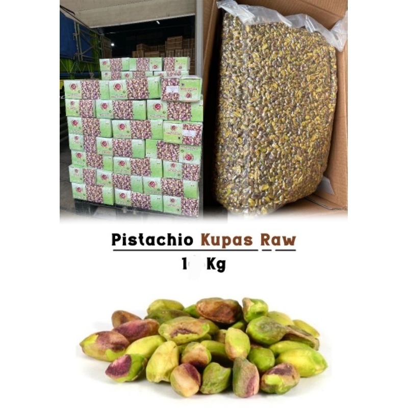 

RAW PISTASCHIO KUPAS MENTAH 1KG 100%ORIGINAL