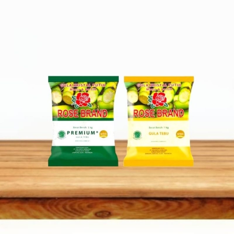 

Gula Kristal Putih Premium Rose Brand Berat Beras 1 kg
