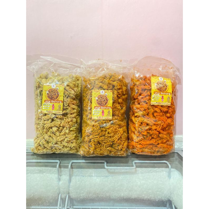 

MIE GULUNG BALL 3 RASA ISI 1000gr/1kg