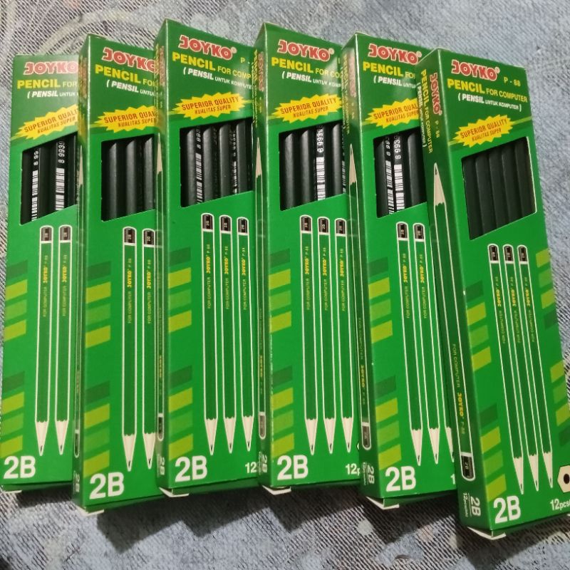 

Pensil 2B Joyko isi 12pcs