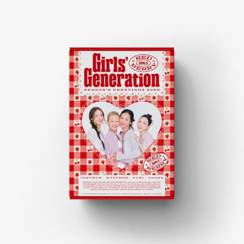 READY STOCK OFFICIAL GIRLS GENERATION SEASON GREETINGS 2025