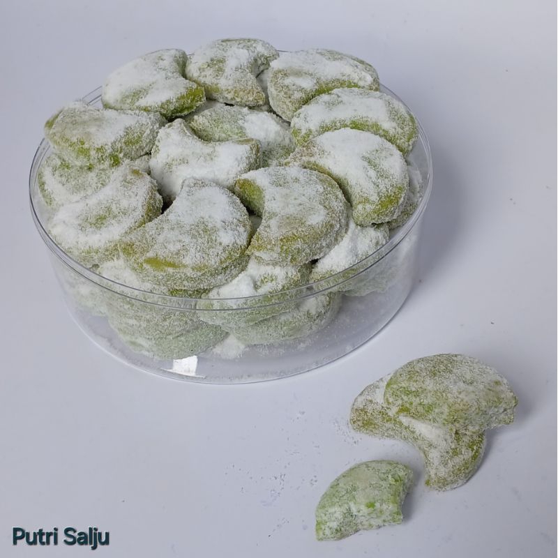 

Kue Kering Putri Salju mika bulat Kemasan 250gr dan 500gr