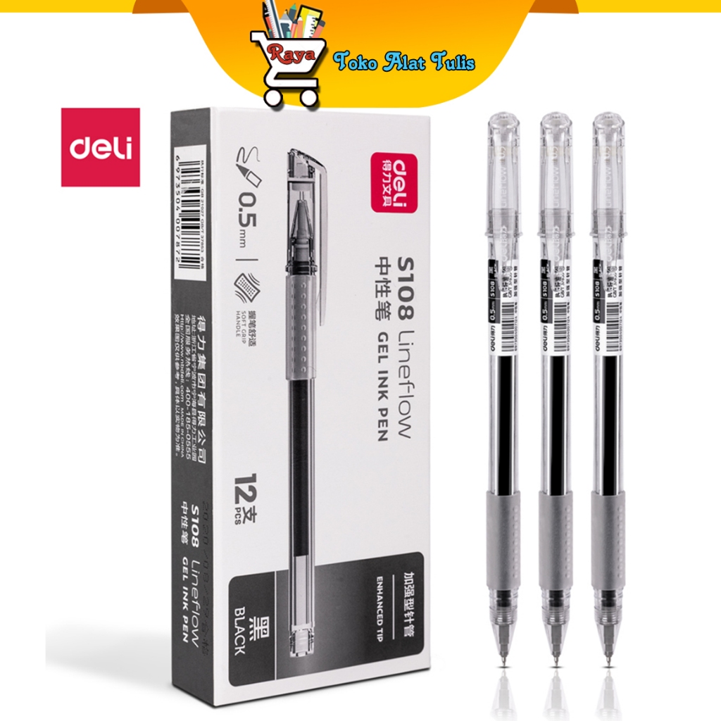 

Deli Pulpen Gel / Pen Gel S108