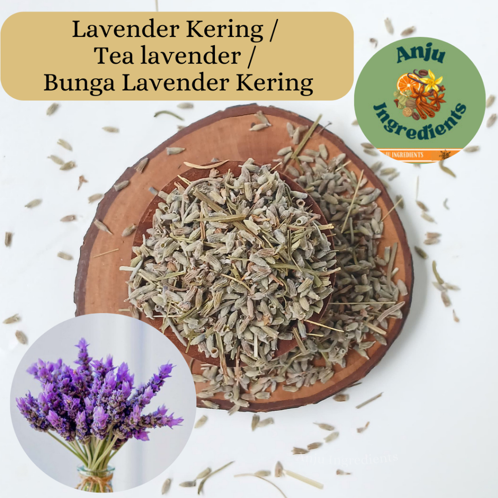 

Lavender kering 50gram/ Tea lavender / Bunga Lavender Kering