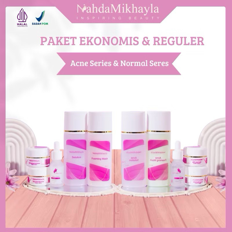 NAHDA SKINCARE || ECERAN CREAM MALAM/SIANG/TONER/FOAMING WASH (SABUN) NAHDA SKINCARE