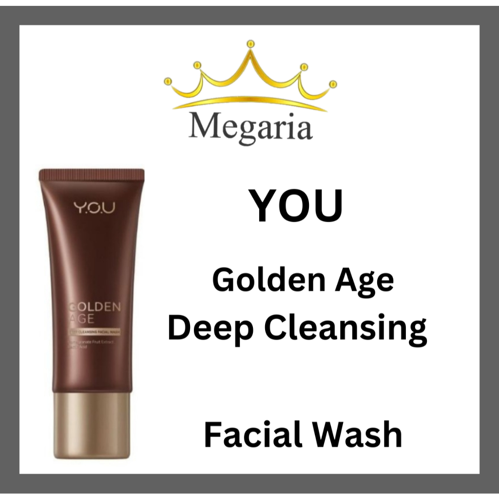 YOU Golden Age Deep Cleansing Facial Wash 100g