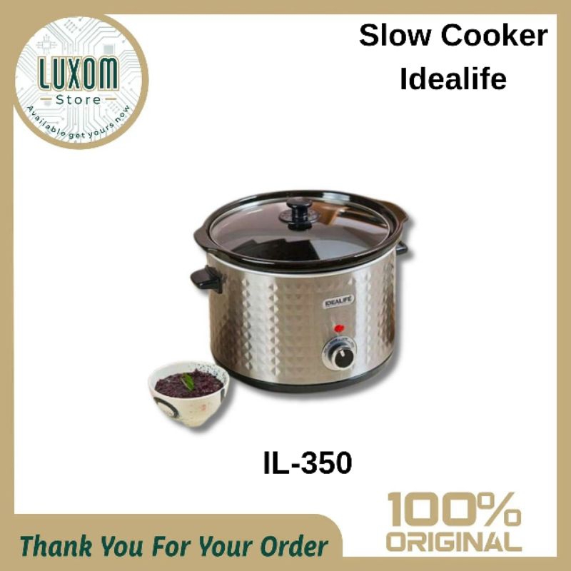 Slow Cooker Idealife IL-350/Slow Cooker/Idealife/Slow Cooker idealife