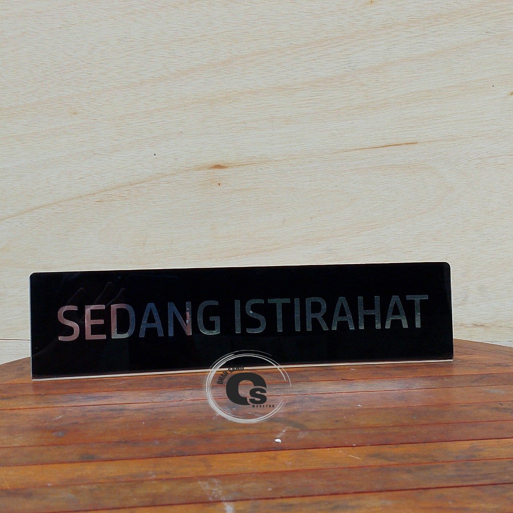 

Akrilik Sedang Istirahat - Akrilik Lipat Meja - Toko