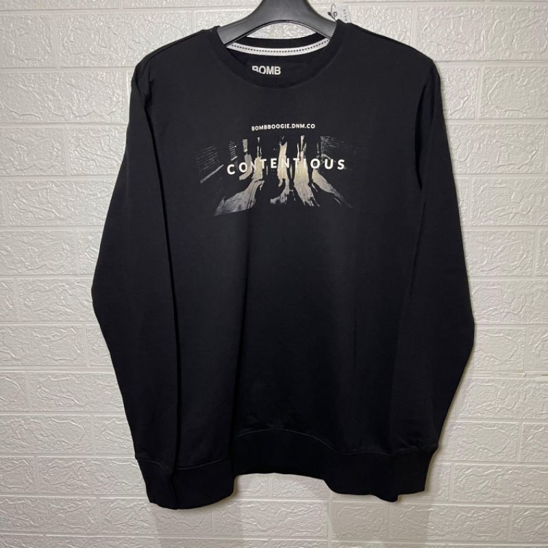 Sweater Bombboogie pria Original hoodie sweater jaket pria