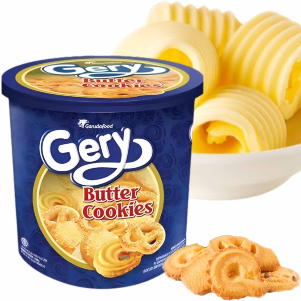 

GERY BUTTER COOKIES 300gr - TOPLES 300gr