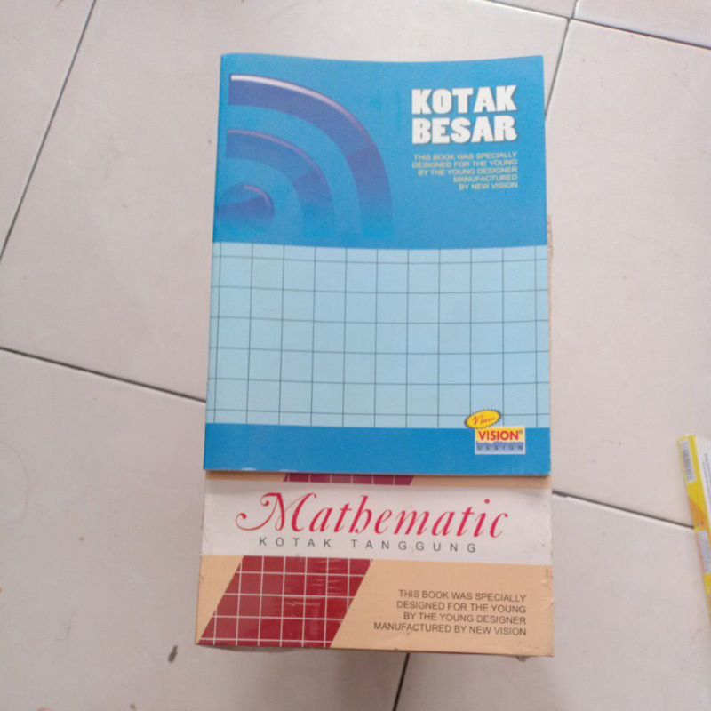 

Buku Kotak Vision Tanggung dan Besar 38 Lembar