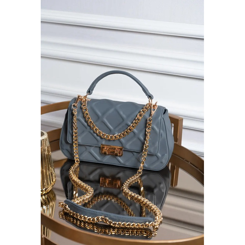 BELGIUM ROUNDED BAG DENIM BY HEYLOCAL