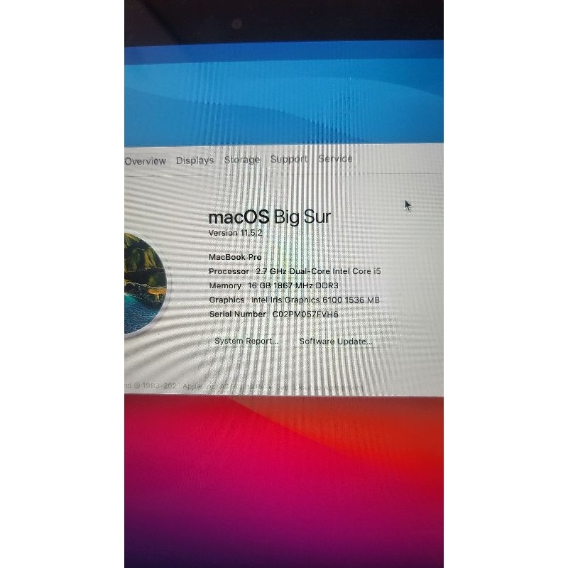 Macbook Pro (13-inch 2015)