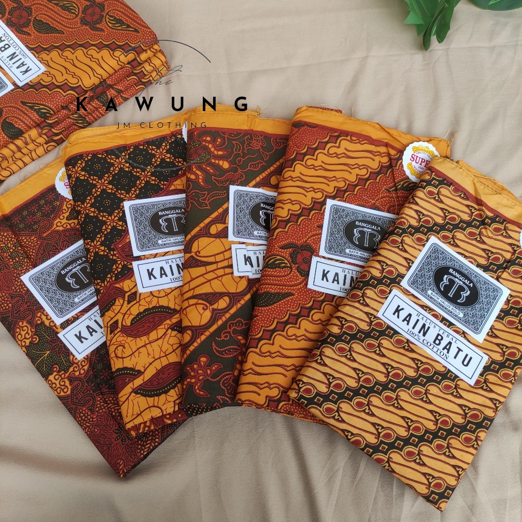 KOL KAIN JARIK TAPIH PAKET 5 PCS BATIK PANJANG BAWAHAN KEBAYA KAIN SAMPING NENEK-NENEK KAIN