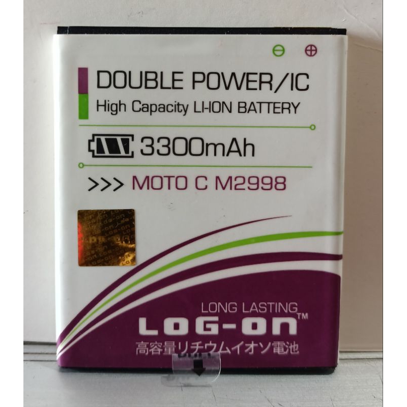 batrei hp Motorola Moto C Log-on