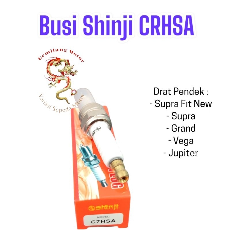 BUSI SHINJI CRHSA/BUSI DRAT PENDEK MIO, MIO J, GRAND, JUPITER, VEGA, F 1ZR, SUPRA X LAMA, SUPRA FIT 