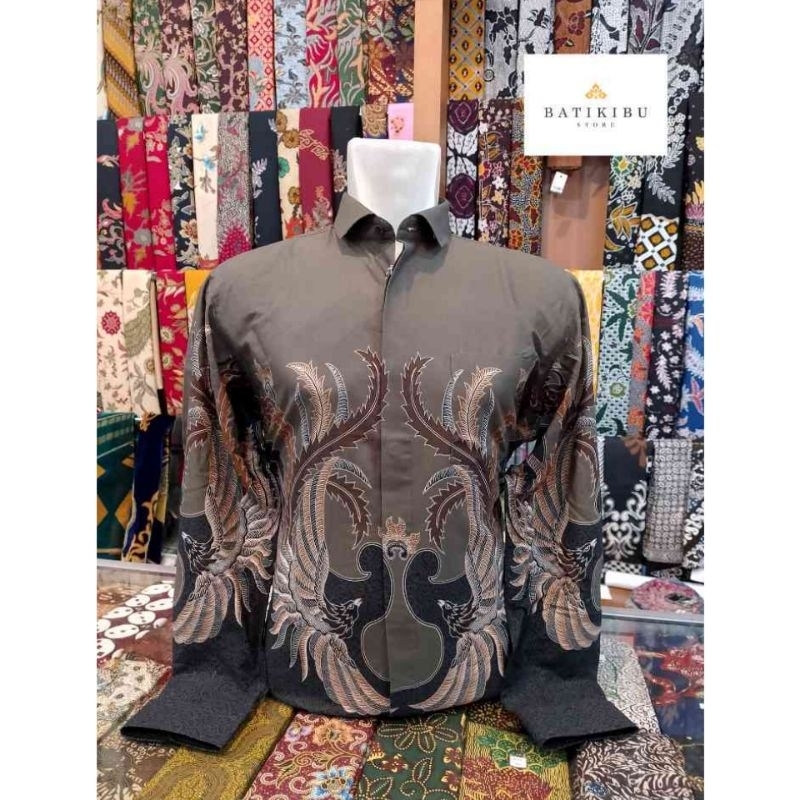 Kemeja Batik Pria Dewasa Boss