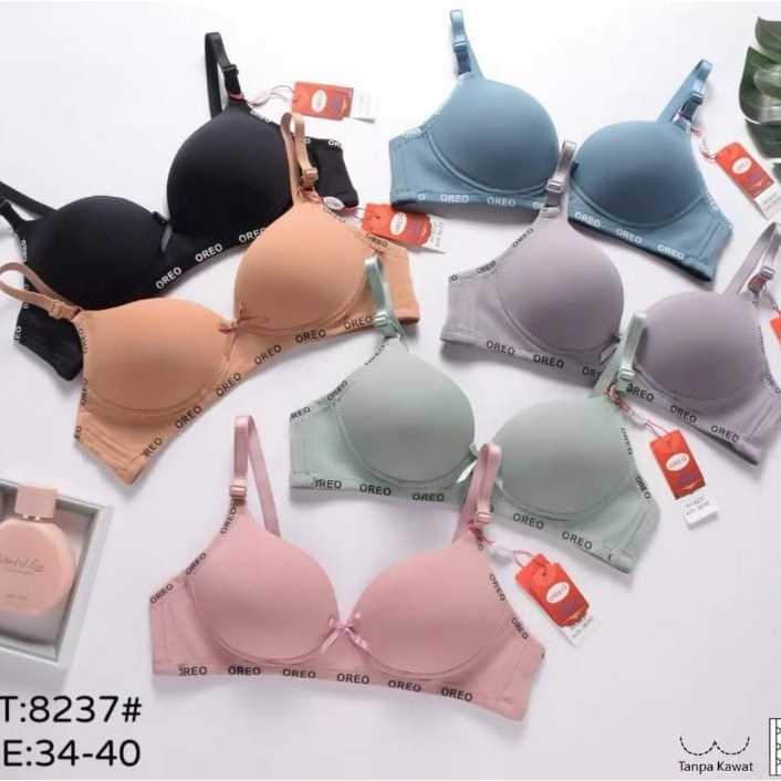 BRA MURAH TANPA KAWAT 8237 OREO / BH WANITA MODEL BARU