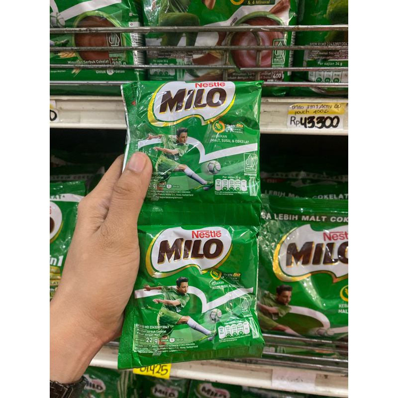 

Susu milo activ renceng 22gx10