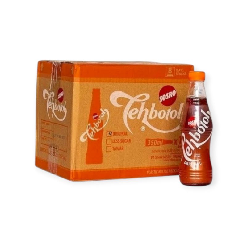 

Sosro Teh Botol Original 350ml per dus