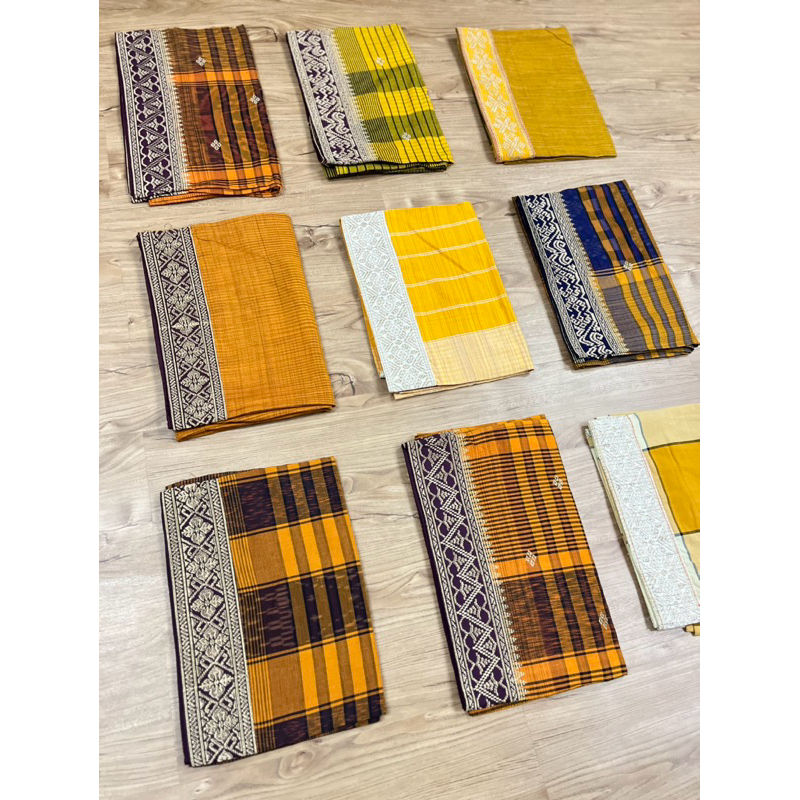 saput endek kuning bordir