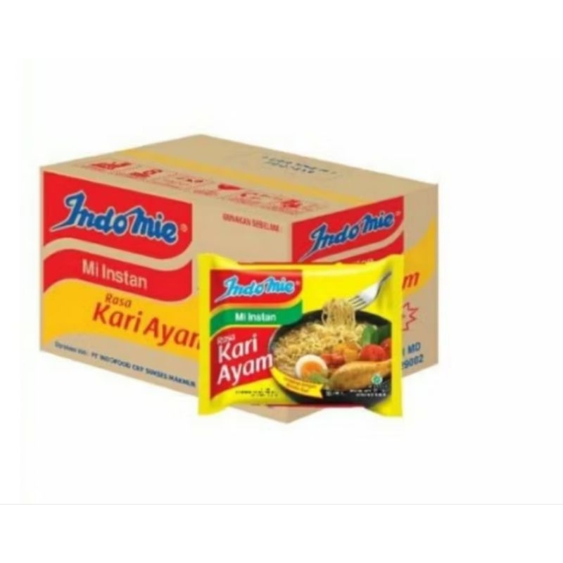 

indo mie rasa kari ayam 1 dus isi 40