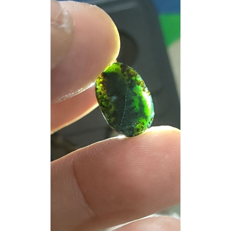 bacan doko majiko coklat kristal potensi naik warna hijau
