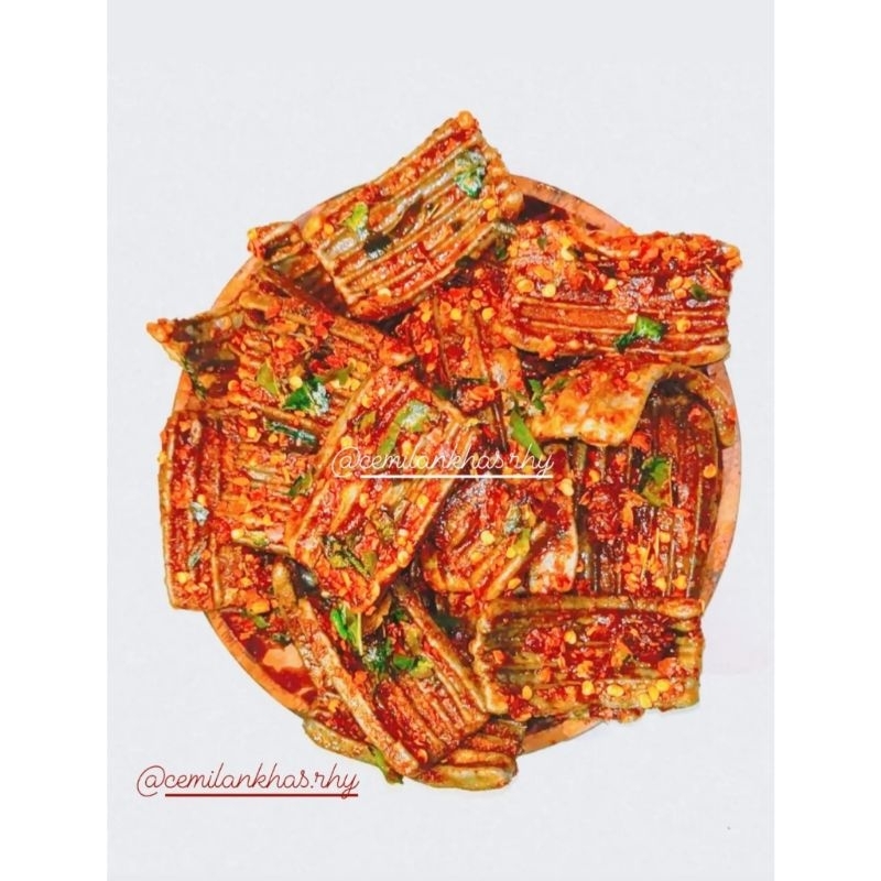 

KERUPUK SEBLAK JENGKOL 250gr PEDAS DAUN JERUK