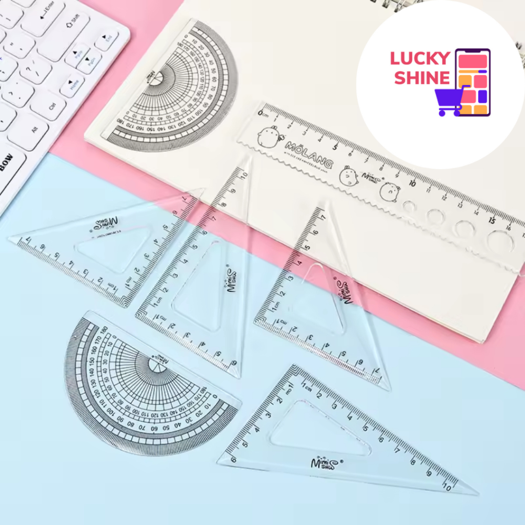 

LS 1 SET ISI 4 PENGGARIS PLASTIK MOTIF LUCU / PENGGARIS ALAT UKUR JENIS PENGGARIS AESTETHIC 20 CM RULER SET