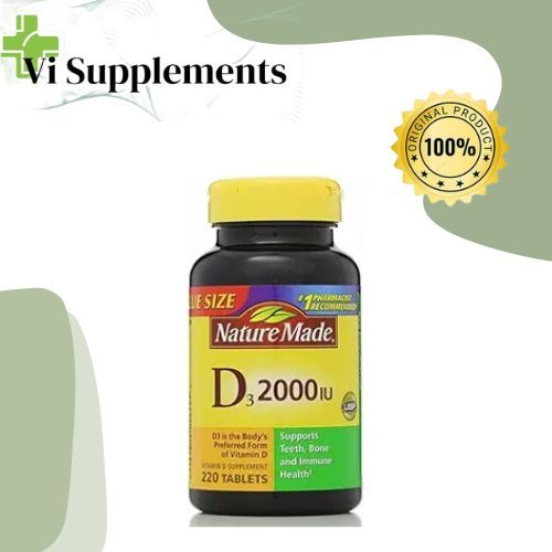 VI SUPPLEMENTS - nature made d3 2000 iu isi 320 capsule
