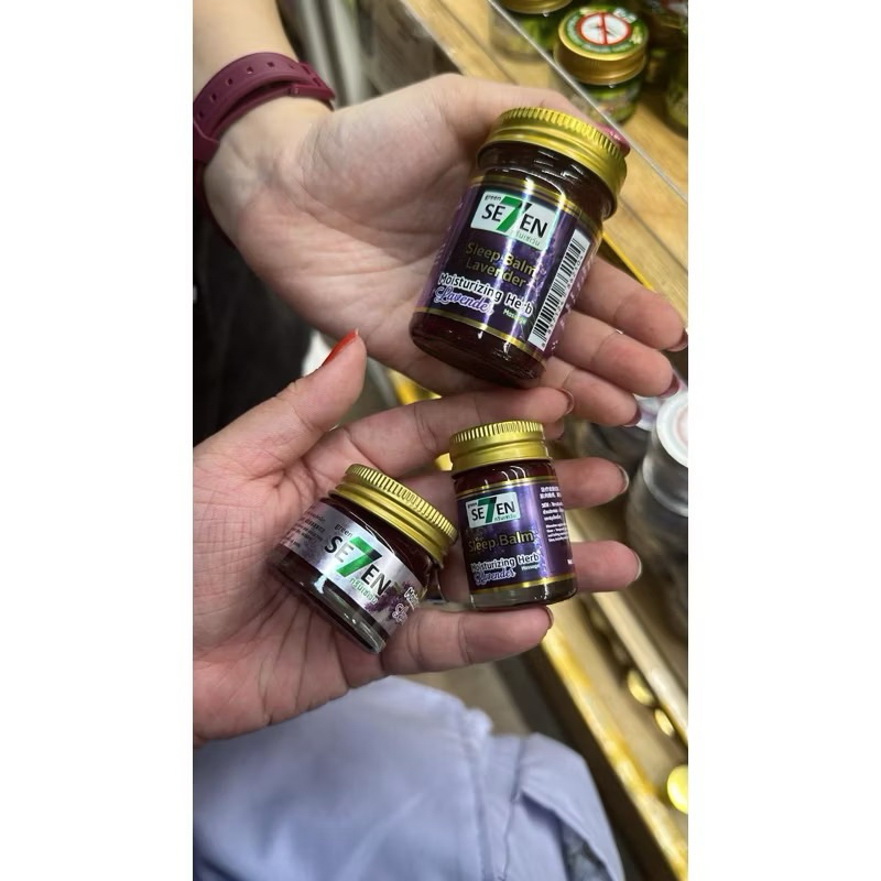 BALSEM NYENYAK TIDUR | SE7EN SLEEP BALM | Balsem Aromaterapi Lavender & lemonggras