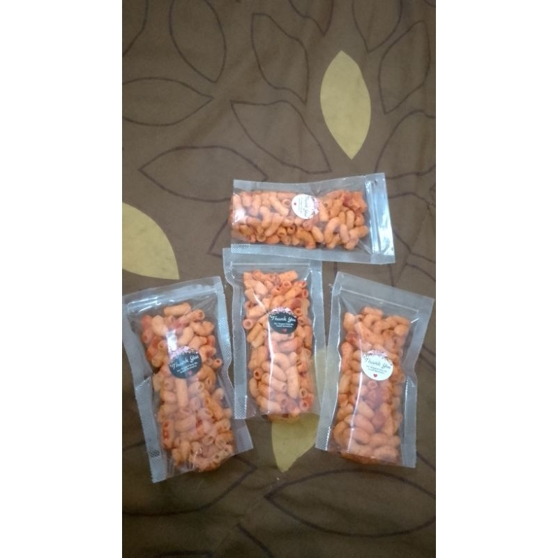 

Makaroni renyah gurih rasa balado 100% halal